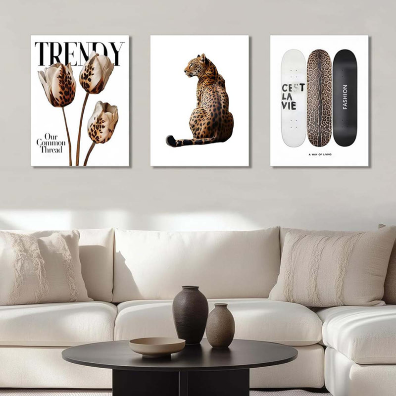 3 Piece Wrapped Canvas Print