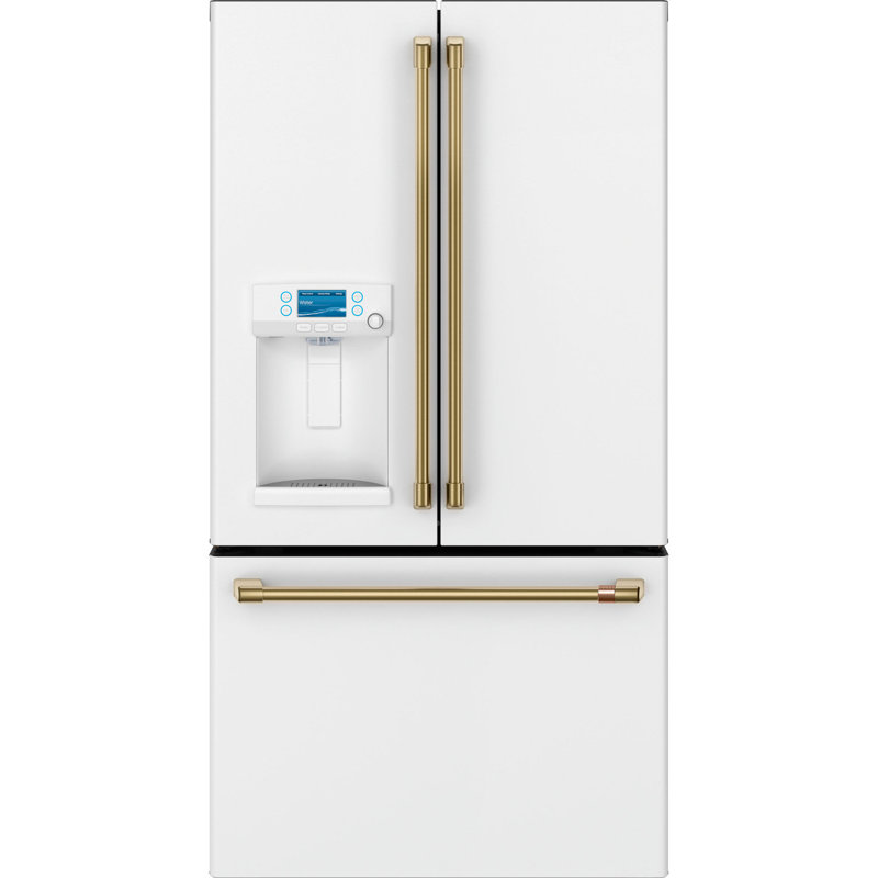 Refrigerator Handle Kit, Brushed Brass