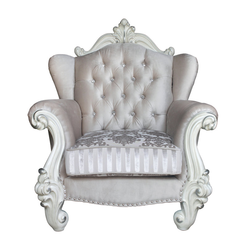Versailles Upholstered Armchair, 69.4'' W