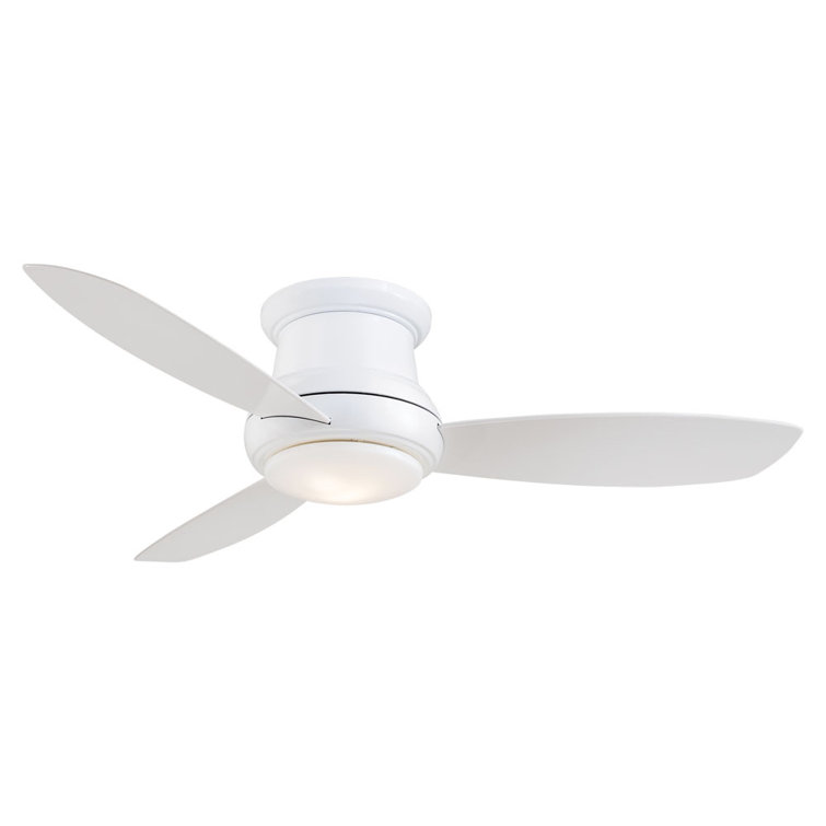 52" Concept II 3 - Blade LED Propeller Ceiling Fan with Remote Control and Light Kit Included
