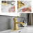 Single-handle Bathroom Faucet with Drain Assembly-101924869