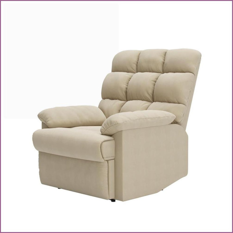 Fauteuils inclinables, fauteuil inclinable confortable contemporain à économie d'espace de Grenade | Kaki | Microfibre de polyester