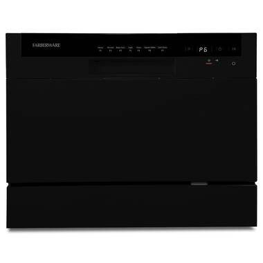 Farberware FCDMSDWH Portable Compact Countertop Dishwasher