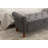 Flax Fabric Storage Bench Shoe-Changing Stool