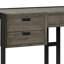  Bureau en bois massif Hampden