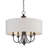Bhushan 5 - Light Dimmable Drum Chandelier-457437111