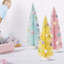 Flock Bristle Easter Tree With Eggs 10" 3 Assorted