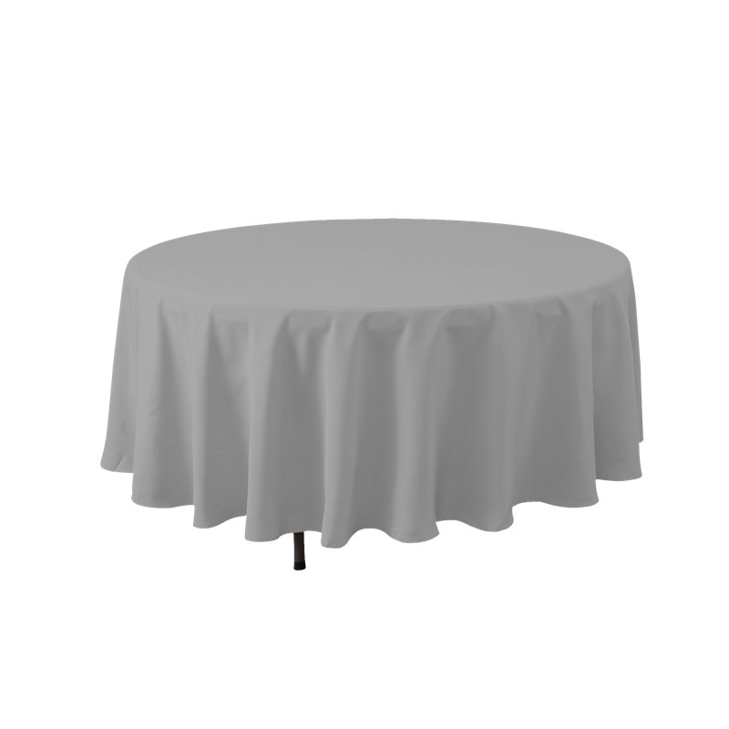 Nappe Kendleton, Argent, 132 po x 132 po