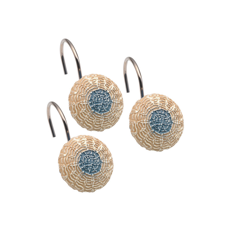 Crochets de rideau de douche Todd