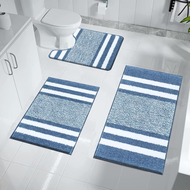 Bath Mat, Blue