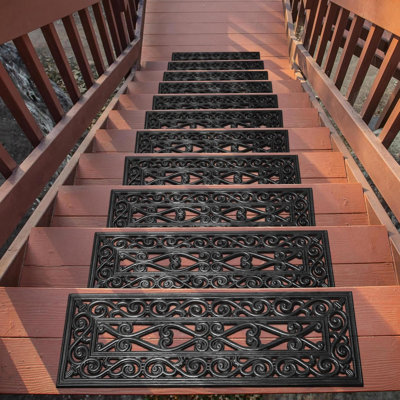 Rubber Stair Treads With Anti Slip Design