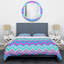 Ensemble de housse de couette en microfibre multicolore-739205866