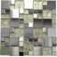 2" x 2" Natural Stone/ Glass Versailles Mosaic Wall Tile