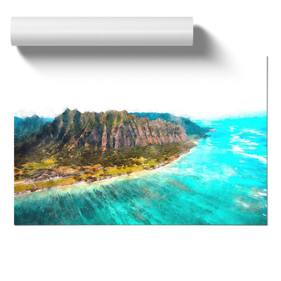 View Of Honolulu In Hawaii - No Frame Print