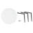 Joilyn Glass Top Single Coffee Table-1036300894