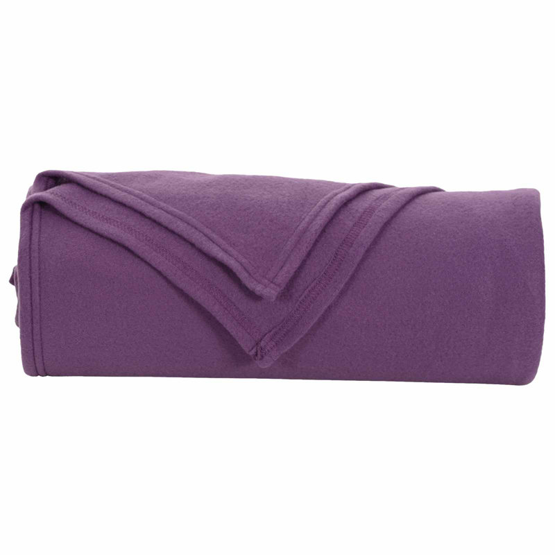 5.5-51 Throw Blanket, Purple, 240cm x 220cm