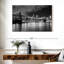 Impression sur toile Brooklyn Bridge At Night-1726096909