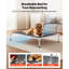 Lit surélevé pour chien pour grand lit portable Doggos Xl avec filet, structure renforcée en aluminium, espace de 49 x 33 po, outils robustes, surface de couchage, surface de couchage, 10 minutes