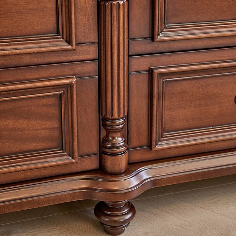 Armoire d'appoint en noyer massif
