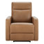 Fauteuil inclinable électrique en cuir véritable Leena-105741570