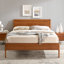 Lit plateforme en bois massif Benicio-754249297
