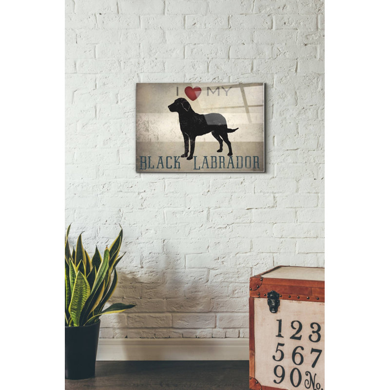 «Labrador Love I» par Ryan Fowler - impression sans cadre, H 16 po x l 24 po x P 0,12 po