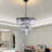 7 - Light Crystal,Metal Dimmable Tiered Chandelier-309487471