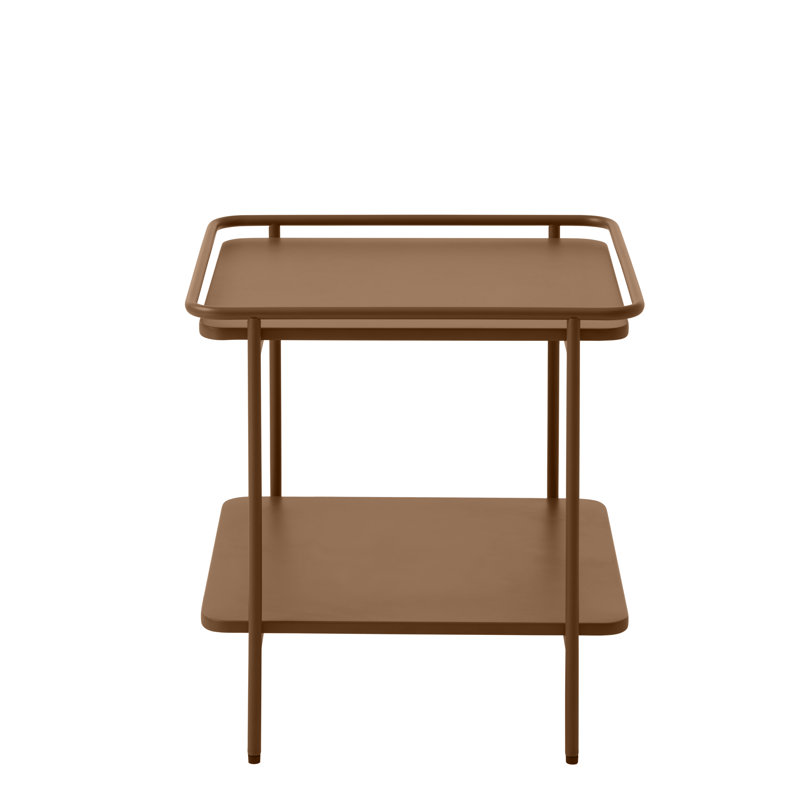 Teige Coffee Table with Storage, Terracotta