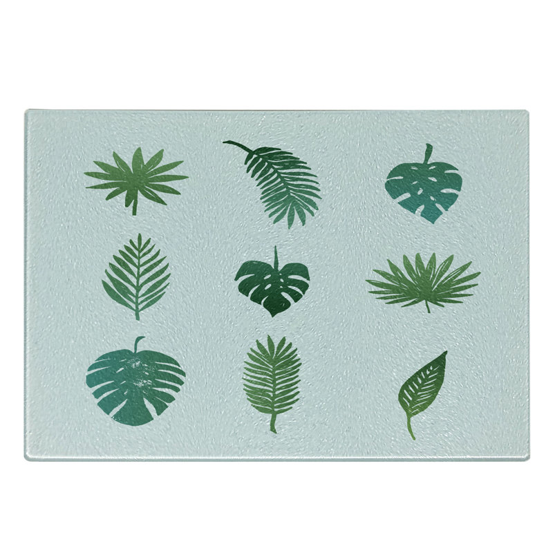 Planche à découper en verre trempé Ambesonne