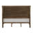 Crater Wood Panel Queen Platform Bed