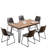 Industrial 7-Piece Dining Set-519674762