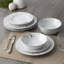 Ensemble de 4 assiettes en bouleau Noritake, 10 1/2 po