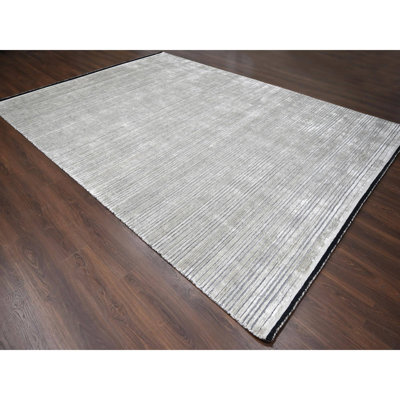 Verble One-of-a-Kind 10'0" X 14'0" New Age Area Rug in Brown