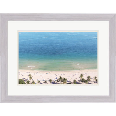 " Beach View From Above " by Lori Deiter