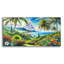 «Hawaii Lush Peinture» par Rey Klimt, art mural en verre acrylique-1321890858