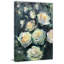 Green Roses 1 Piece Wrapped Canvas Painting-837241807