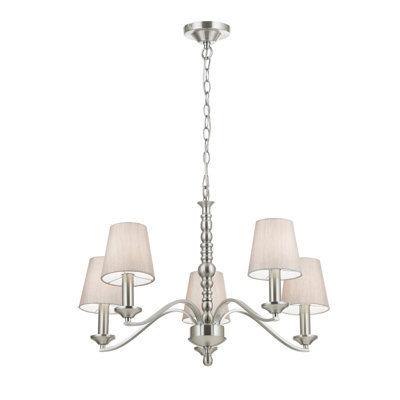 Bartlett 5 - Light Shaded Chandelier