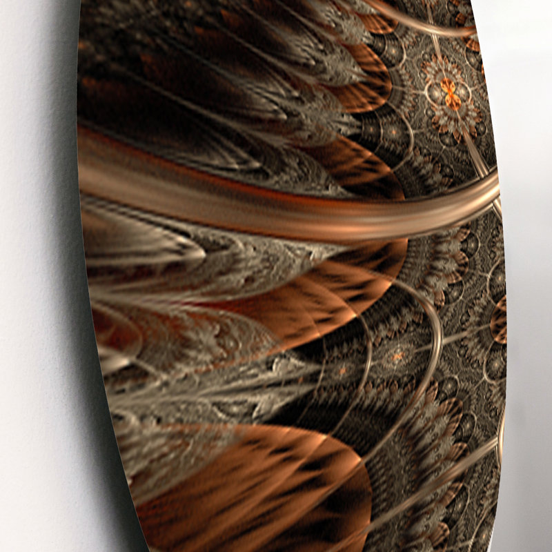 Abstract Wall Decor on Metal