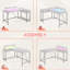 Baford L-Shaped Computer Desk with Power Outlet, Gaming Table with Monitor Stand and Shelves-464828181-464828180