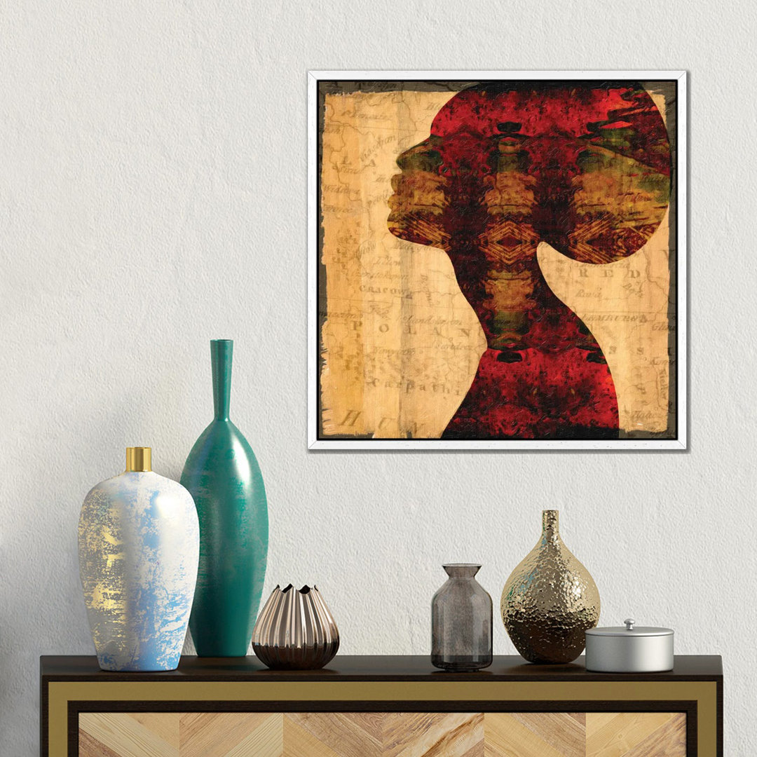 Nubian Queen II von Taylor Greene - Galerie-verpackte Leinwand Giclée auf Leinwand