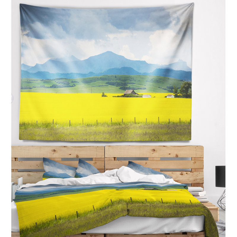 Polyester Tapestry, 68" H x 80" W