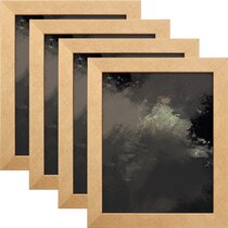 4x6 Thin Frame, Gold - Well-Made & Sturdy - Vossington