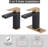 Single-Hole Single-handle Bathroom Faucet with Drain Assembly-93101391