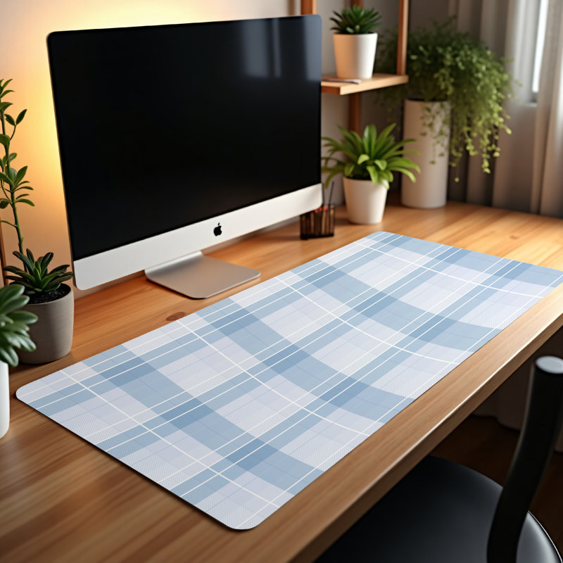 Polyester Desk Pad, 14.4x12.1