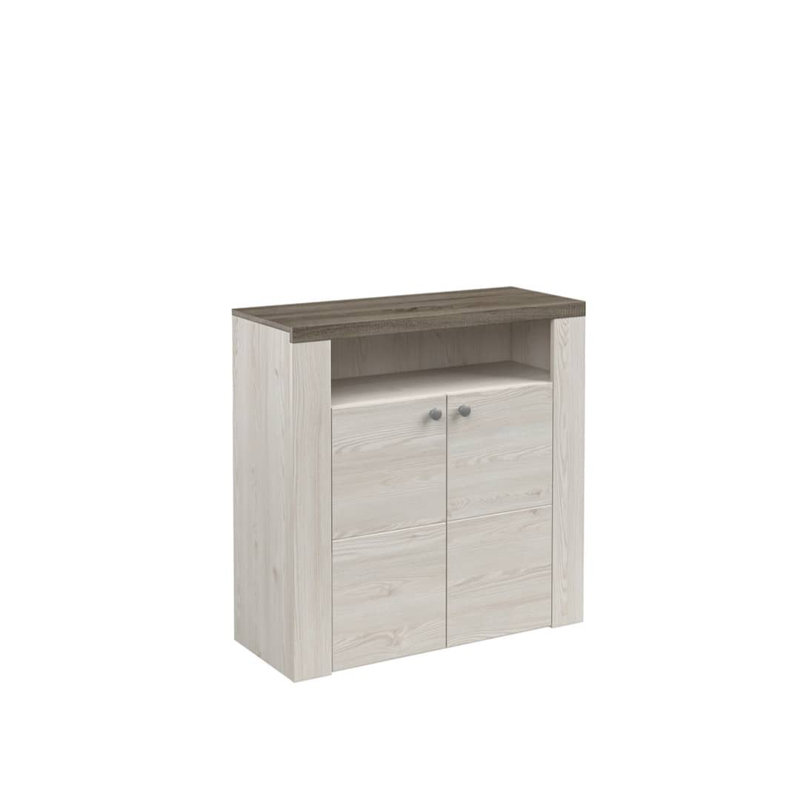 Middleburgh Accent Cabinet, Oak Sibiu Larche/Oak Sonoma Truffle