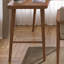 Bureau brun en bois massif en forme de L-108295808-108295806