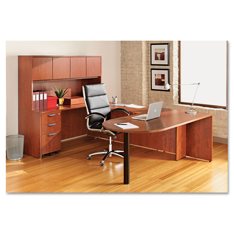 Napoli High Back Swivel Black Leather Office Chair with Chrome Base