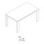 Vittoria Dining Table-980408036-980408035
