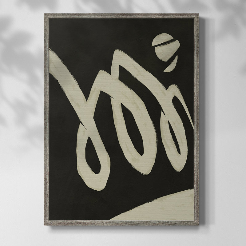 Neutral Spring IV Framed Print - Solid Wood, 30" H x 24" W
