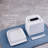 YouCopia The Ledge Tissue Holder, Cube, Bathroom Countertop Organizer with Additional Storage for Phones, Jewelry and Small Accessories